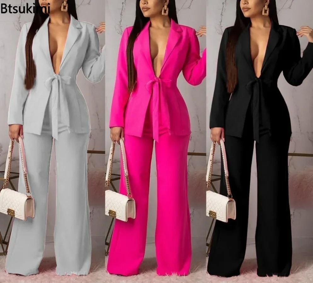 Women Formal Wear Blazer Set - New 2026 Women's Formal Business Suit