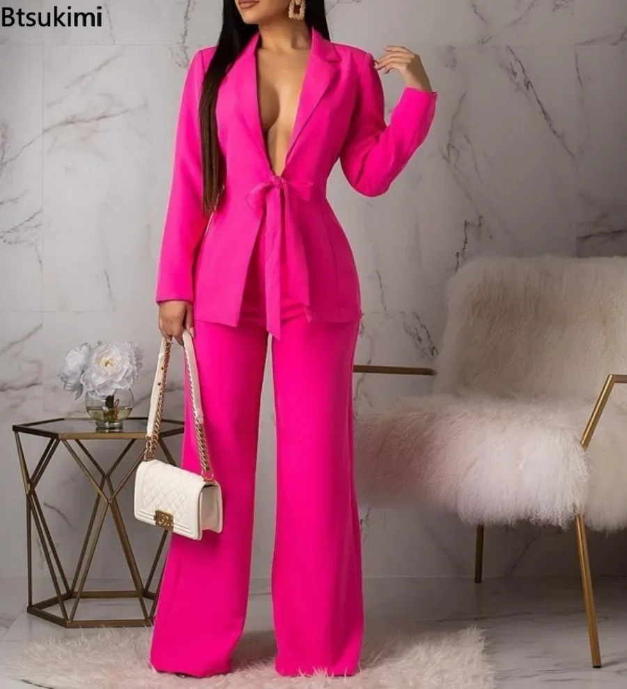 New 2026 Women's Formal Busine - Women Formal Wear Blazer Set recension och pris