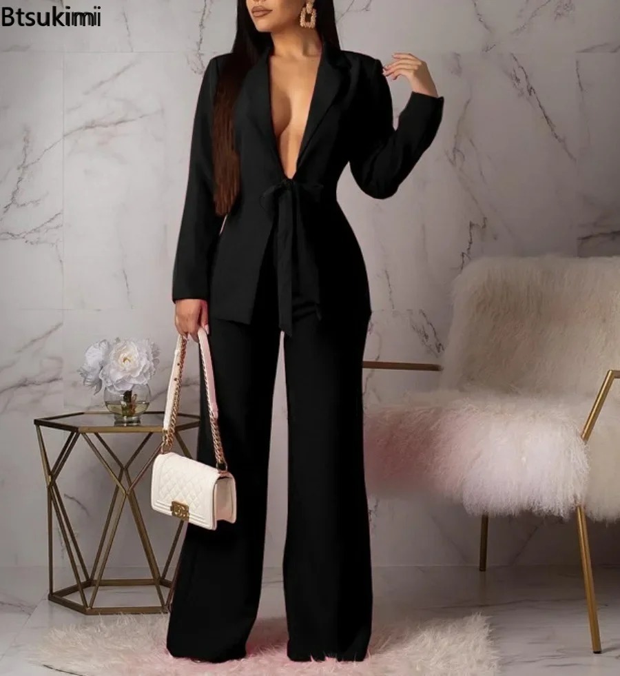 New 2026 Women's Formal Busine - Women Formal Wear Blazer Set recension och pris