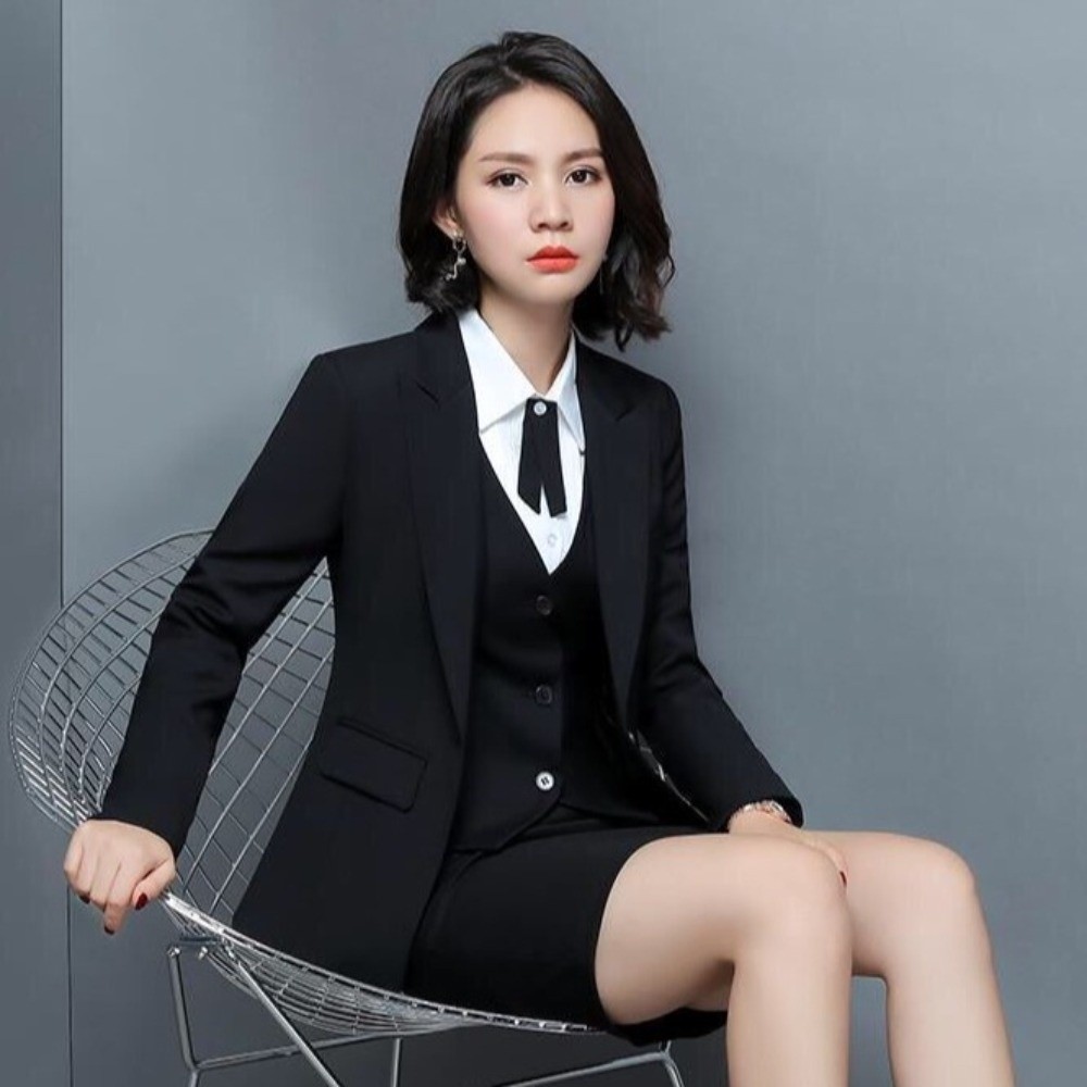 Elegant OL Fashion Business Ve - Women'S Formal Wear Plus Size recension och pris