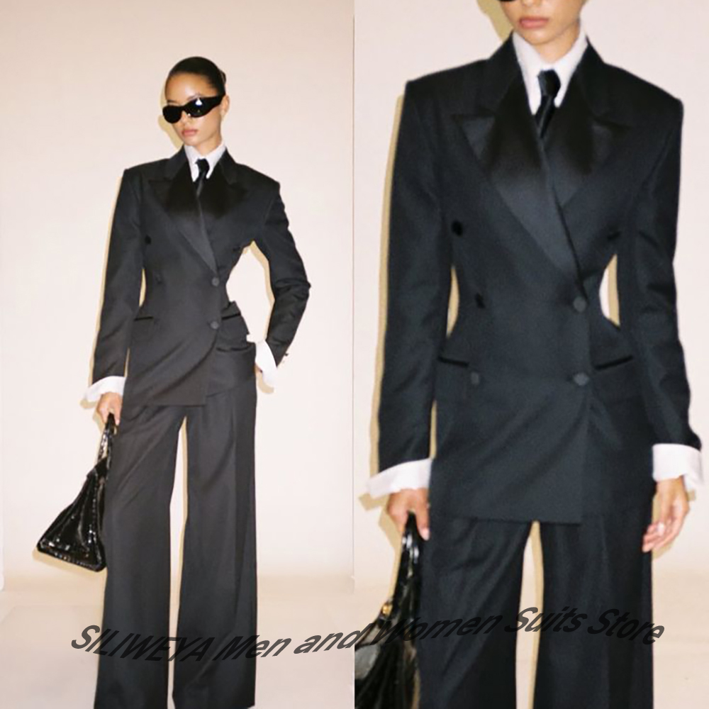Professional Women's Black Dou - Women Formal Wear Office recension och pris