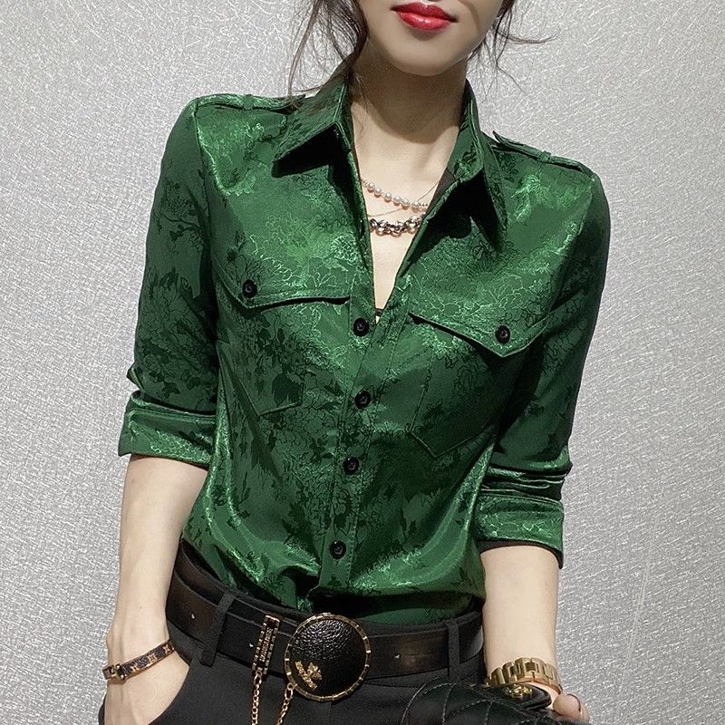Female Tops Spring and Autumn  - Women Formal Wear Office recension och pris