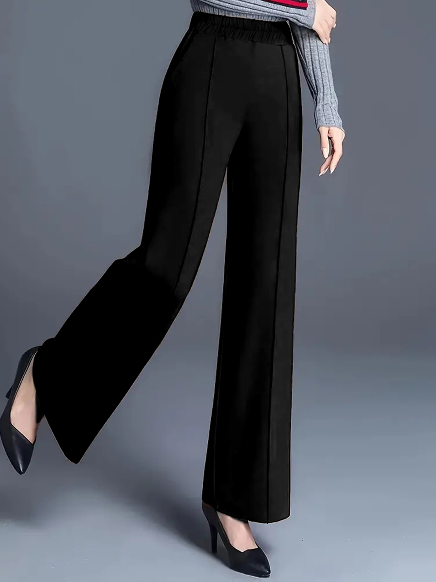 Women High Waist Wide Leg Pant - Women'S Formal Wear Plus Size recension och pris