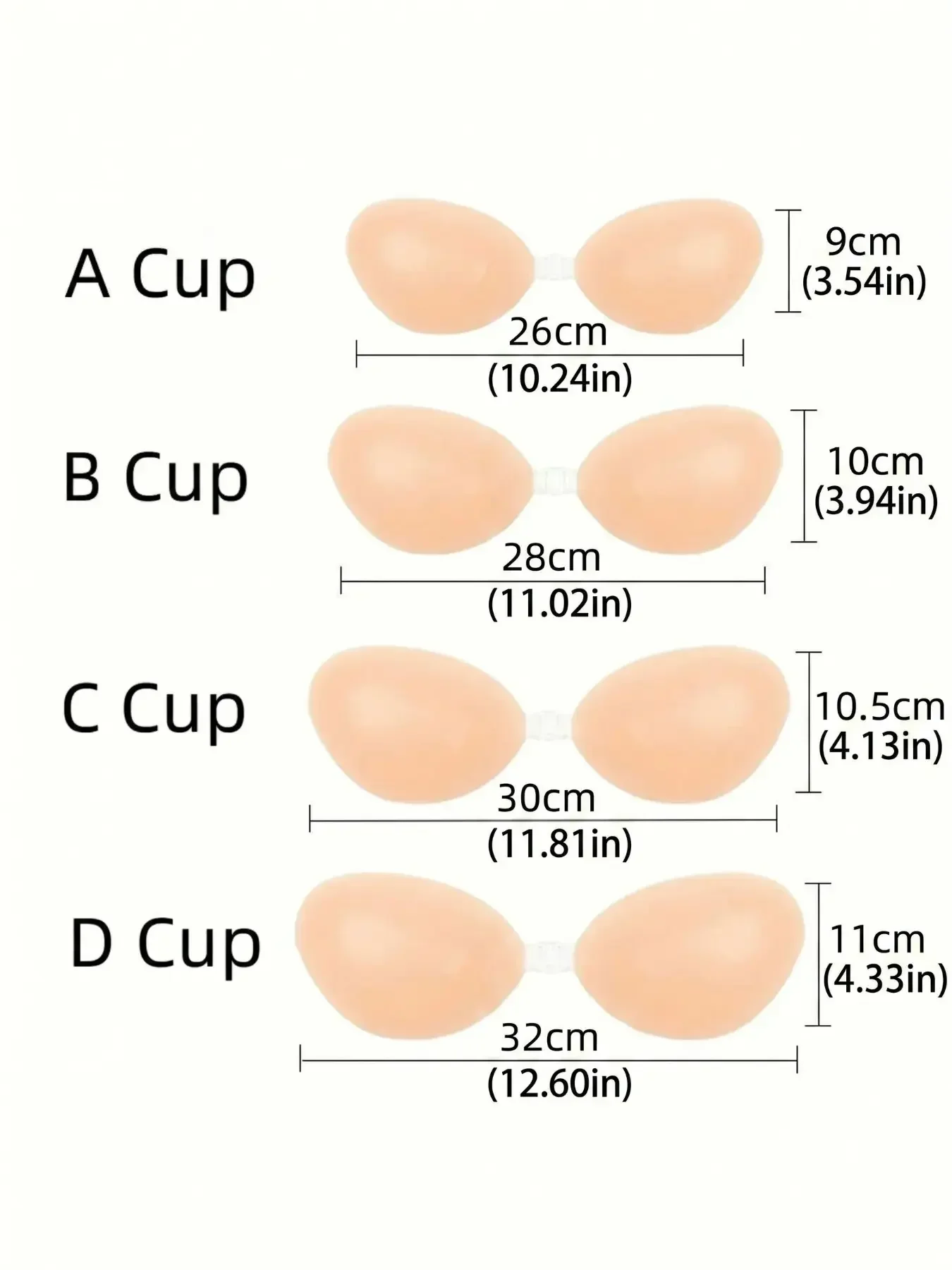 Silicone Sticky Bra for Women, - Women'S Formal Wear Not Dress recension och pris