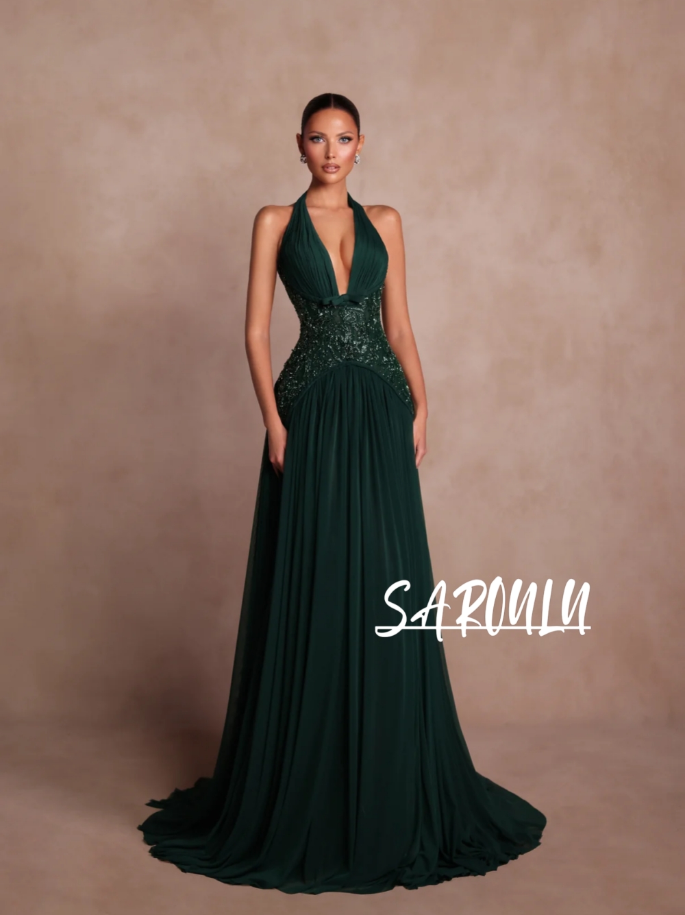 Plus Size Green A Line Evening - Women'S Formal Wear Plus Size recension och pris