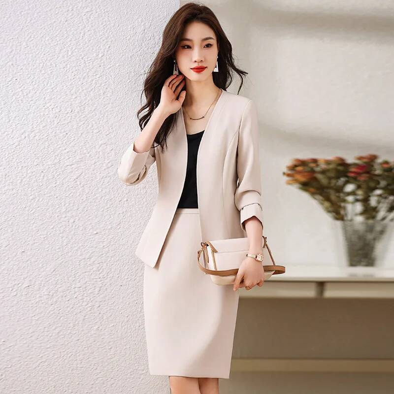 Formal Women Business Suits wi - Women Formal Wear Blazer Set recension och pris