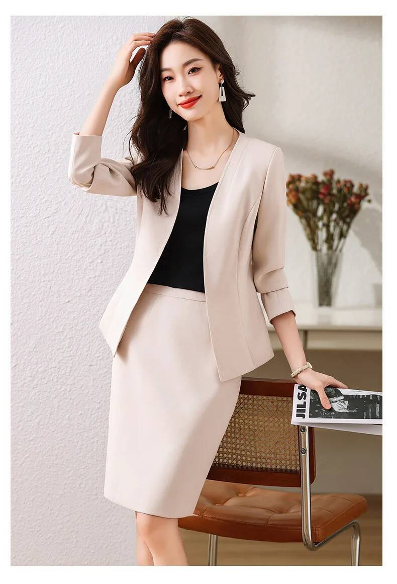 Formal Women Business Suits wi - Women Formal Wear Blazer Set recension och pris