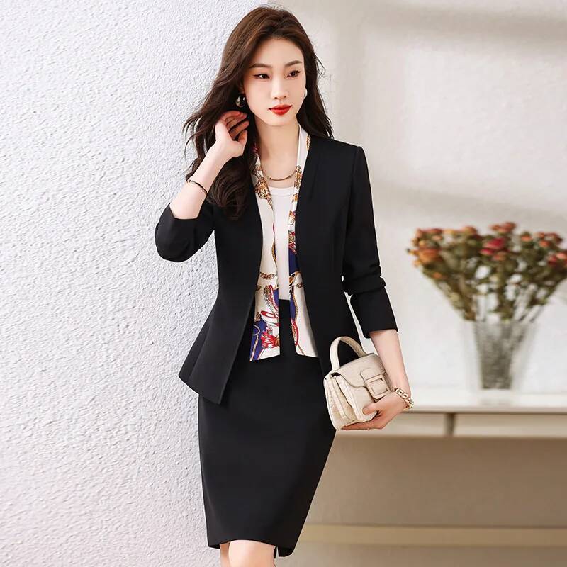 Formal Women Business Suits wi - Women Formal Wear Blazer Set recension och pris