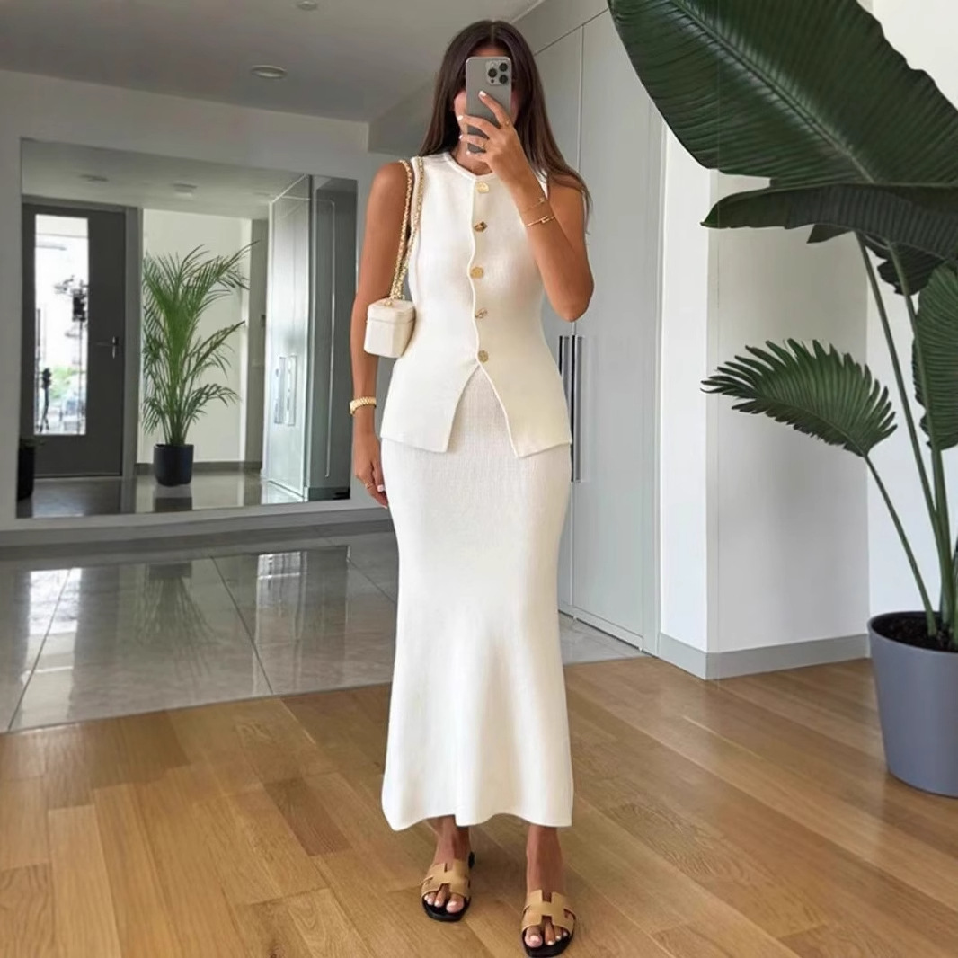 Round-neck Single-breasted Sle - Women Formal Wear Office recension och pris