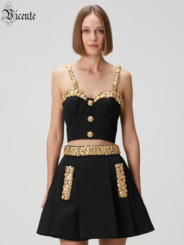 VC Black Two Piece Set Dress w - Women Luxury Formal Wear recension och pris