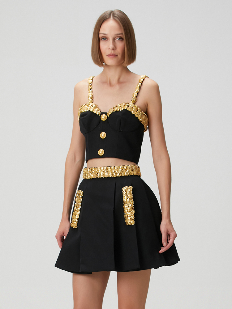 VC Black Two Piece Set Dress w - Women Luxury Formal Wear recension och pris