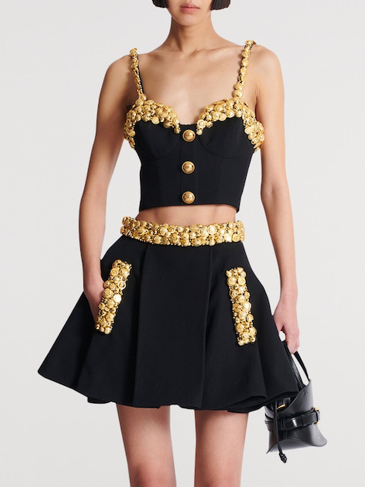 VC Black Two Piece Set Dress w - Women Luxury Formal Wear recension och pris
