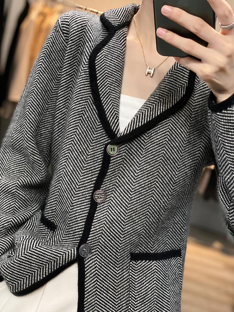 Autumn Winter Women Pure Cashm - Tailored Coat Wool recension och pris