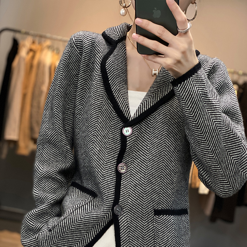 Autumn Winter Women Pure Cashm - Tailored Coat Wool recension och pris