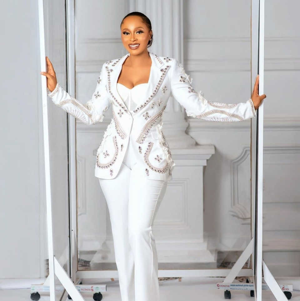 Luxury Women Pants Suits 2 Pcs - Women'S Formal Wear Plus Size recension och pris