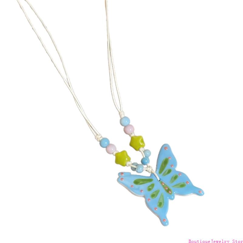 E1PE Stylish Butterfly Charm N - Women Formal Wear Ethnic recension och pris