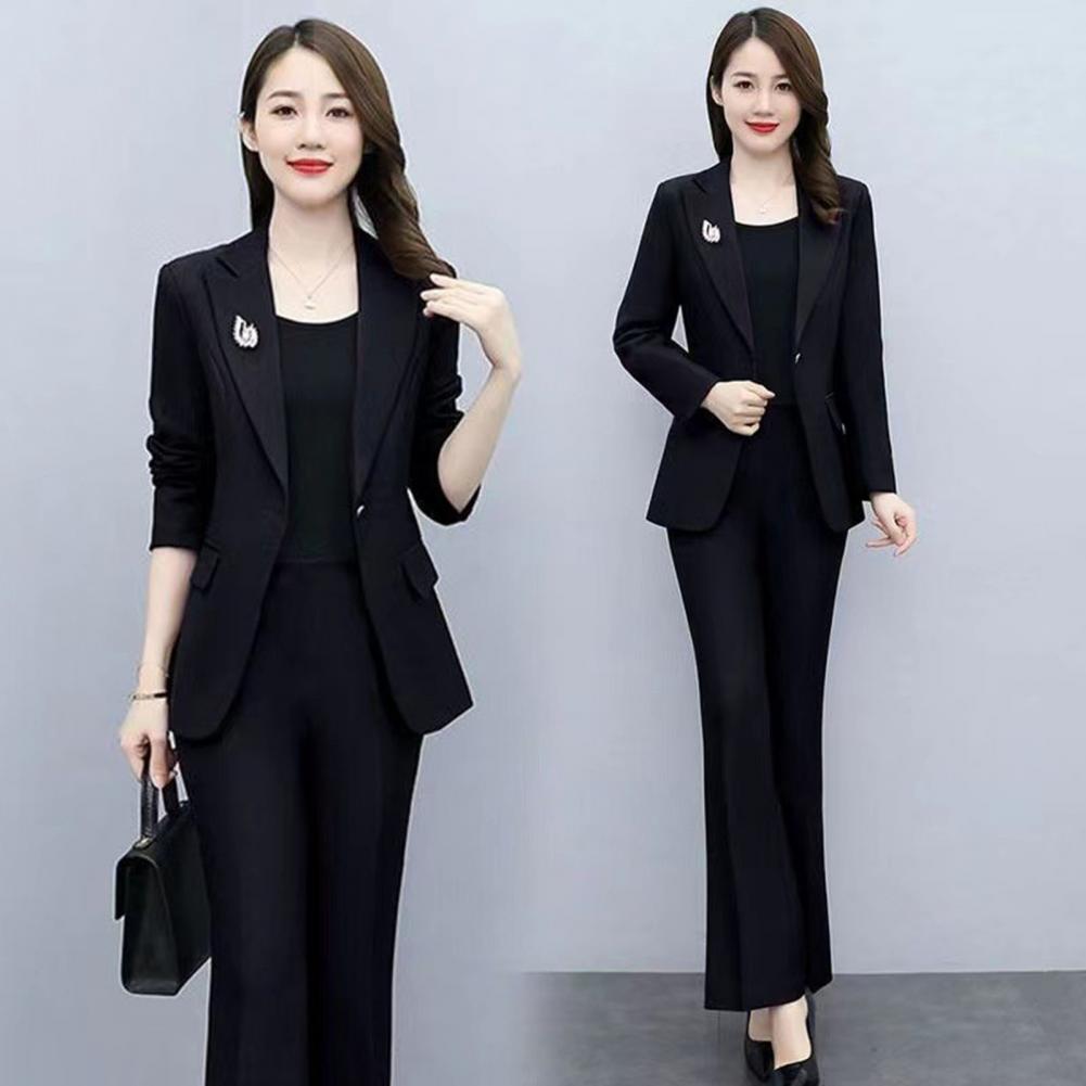 2 Pcs/Set Lady Formal Coat Pan - Women Formal Wear Office recension och pris