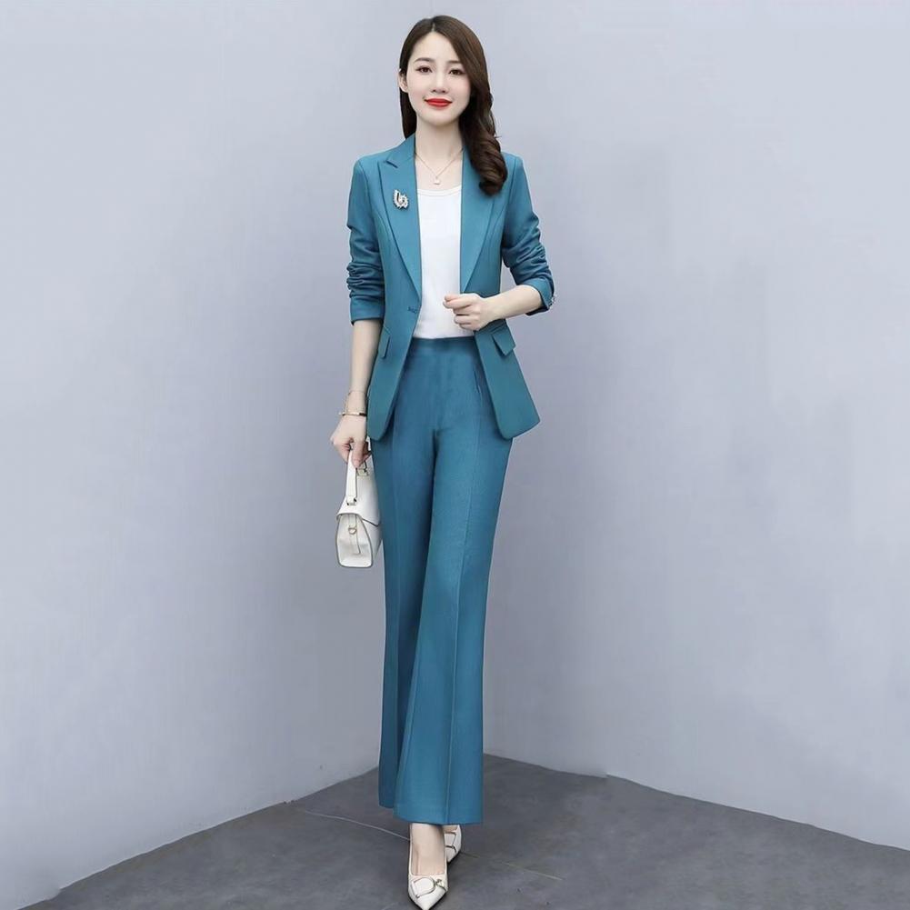 2 Pcs/Set Lady Formal Coat Pan - Women Formal Wear Office recension och pris