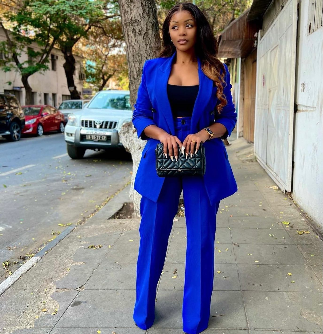 Royal Blue Women Pants Suits 2 - Women'S Formal Wear Plus Size recension och pris