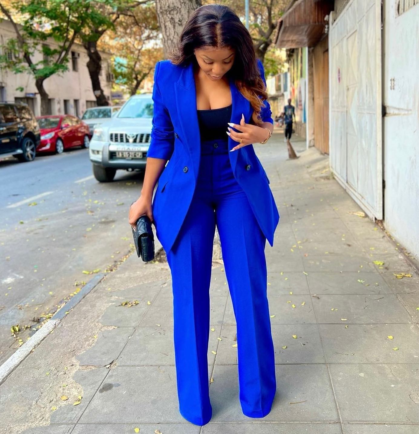 Royal Blue Women Pants Suits 2 - Women'S Formal Wear Plus Size recension och pris