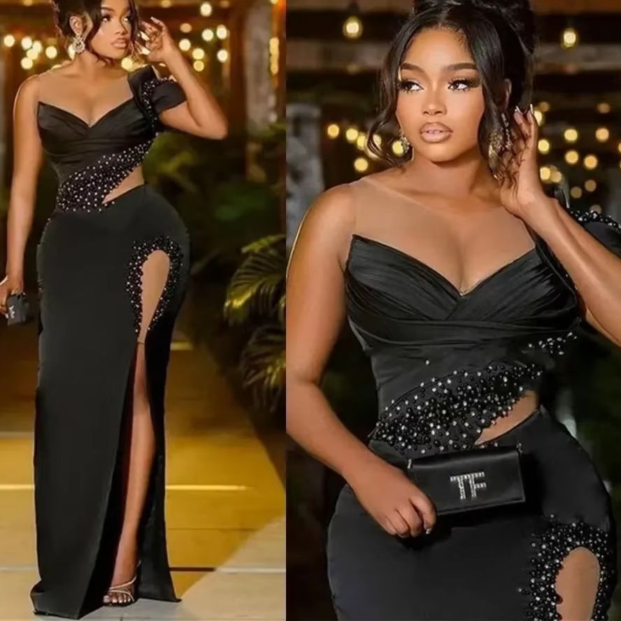 Satin plus Size Formal Dress A - Women'S Formal Wear Plus Size recension och pris